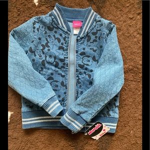 Brand New Disney Bomber Jean Jacket